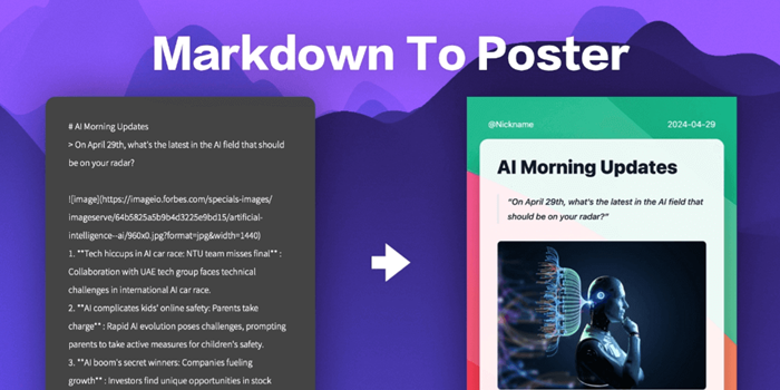 Markdown-to-Image