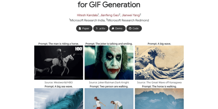 Pix2Gif